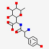[2-AMINO-3-(4-HYDROXY-PHENYL)-PROPIONYLAMINO]- (3,4,5-TRIHYDROXY-6-METHYL-TETRAHYDRO-PYRAN-2-YL)- ACETIC ACID