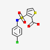 3-[(4-CHLOROANILINO)SULFONYL]THIOPHENE-2-CARBOXYLIC ACID