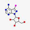 2-RIBOFURANOSYL-3-IODO-2,3-DIHYDRO-1H-PYRAZOLO[3,4-D]PYRIMIDIN-4-YLAMINE
