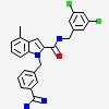 1-(3-Carbamimidoylbenzyl)-N-(3,5-Dichlorobenzyl)-4-Methyl-1h-Indole-2-Carboxamide