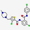 3-Chloro-N-[4-Chloro-2-[[(4-Chlorophenyl)amino]carbonyl]phenyl]-4-[(4-Methyl-1-Piperazinyl)methyl]-2-Thiophenecarboxamide