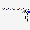 N-(6-{[1-(4-BROMOPHENYL)ISOQUINOLIN-6-YL]OXY}HEXYL)-N-METHYLPROP-2-EN-1-AMINE