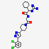 2-CYCLOHEXYL-N-(2-{4-[5-(2,3-DICHLORO-PHENYL)-2H-PYRAZOL-3-YL]-PIPERIDIN-1-YL}-2-OXO-ETHYL)-2-GUANIDINO-ACETAMIDE