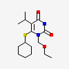 6-(Cyclohexylsulfanyl)-1-(Ethoxymethyl)-5-(1-Methylethyl)pyrimidine-2,4(1h,3h)-Dione