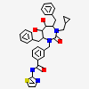 [4R--(1ALPHA,5ALPHA,7BETA)]-3-[(CYCLOPROPHYLMETHYL)HEXAHYDRO-5,6-DIHYDROXY-2-OXO-4,7-BIS(PHENYLMETHYL)-1H-1,3-DIAZEPIN] METHYL-2-THIAZOLYLBENZAMIDE