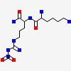 L-LYSYL-N~5~-[(Z)-(2,2-DIHYDROXYHYDRAZINO)(IMINO)METHYL]-L-ORNITHINAMIDE