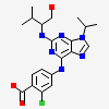 2-chloro-4-{[2-{[(1r)-1-(hydroxymethyl)-2-methylpropyl]amino}-9-(1-methylethyl)-9h-purin-6-yl]amino}benzoic Acid
