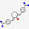 2,7-BIS-(4-AMIDINOBENZYLIDENE)-CYCLOHEPTAN-1-ONE