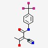 (2Z)-2-cyano-3-hydroxy-N-[4-(trifluoromethyl)phenyl]but-2-enamide