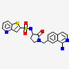 THIENO[3,2-B]PYRIDINE-2-SULFONIC ACID [1-(1-AMINO-ISOQUINOLIN-7-YLMETHYL)-2-OXO-PYRROLDIN-3-YL]-AMIDE