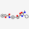 N-[4-(5-{[(1S)-1-cyclohexyl-2-(methylamino)-2-oxoethyl]carbamoyl}furan-2-yl)phenyl]-1-benzofuran-2-carboxamide