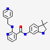 N-(3,3-dimethyl-2,3-dihydro-1H-indol-6-yl)-2-[(pyridin-4-ylmethyl)amino]pyridine-3-carboxamide