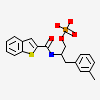 (2R)-2-[(1-benzothiophen-2-ylcarbonyl)amino]-3-(3-methylphenyl)propyl phosphate
