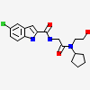 5-CHLORO-1H-INDOLE-2-CARBOXYLIC ACID{[CYCLOPENTYL-(2-HYDROXY-ETHYL)-CARBAMOYL]-METHYL}-AMIDE