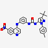 1-[3-tert-butyl-1-(4-methylphenyl)-1H-pyrazol-5-yl]-3-{3-[(6-nitroquinolin-4-yl)amino]phenyl}urea