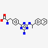 4-(4-amino-6-{[(1R)-1-naphthalen-2-ylethyl]amino}-1,3,5-triazin-2-yl)-L-phenylalanine