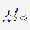 2-amino-4-oxo-6-phenyl-4,7-dihydro-3H-pyrrolo[2,3-d]pyrimidine-5-carbonitrile