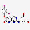 6-(2,4-difluorophenoxy)-2-{[3-hydroxy-1-(2-hydroxyethyl)propyl]amino}-8-methylpyrido[2,3-d]pyrimidin-7(8H)-one