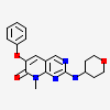 8-methyl-6-phenoxy-2-(tetrahydro-2H-pyran-4-ylamino)pyrido[2,3-d]pyrimidin-7(8H)-one
