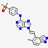 N-[4-(dimethylphosphoryl)phenyl]-9-[(E)-2-(5-methyl-1H-indazol-4-yl)ethenyl]-9H-purin-6-amine