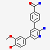 4-[2-AMINO-5-(4-HYDROXY-3-METHOXYPHENYL)PYRIDIN-3-YL]BENZAMIDE