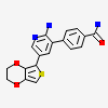 4-[2-AMINO-5-(2,3-DIHYDROTHIENO[3,4-B][1,4]DIOXIN-5-YL)PYRIDIN-3-YL]BENZAMIDE