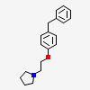 1-[2-(4-benzylphenoxy)ethyl]pyrrolidine