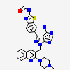 N-[6-(4-amino-1-{[2-(4-methylpiperazin-1-yl)quinolin-3-yl]methyl}-1H-pyrazolo[3,4-d]pyrimidin-3-yl)-1,3-benzothiazol-2-yl]acetamide