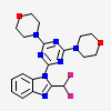2-(difluoromethyl)-1-(4,6-dimorpholin-4-yl-1,3,5-triazin-2-yl)-1H-benzimidazole
