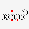 4-hydroxy-6,7-dimethyl-3-(naphthalen-1-ylmethyl)-2H-chromen-2-one
