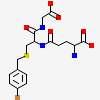 N-[(4S)-4-ammonio-4-carboxybutanoyl]-S-(4-bromobenzyl)-L-cysteinylglycine