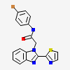 N-(4-bromophenyl)-2-[2-(1,3-thiazol-2-yl)-1H-benzimidazol-1-yl]acetamide