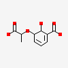 (5S,6S)-5-[(1-carboxyethenyl)oxy]-6-hydroxycyclohexa-1,3-diene-1-carboxylic acid