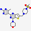 4-methyl-5-(6-{[4-(methylsulfonyl)piperazin-1-yl]methyl}-4-morpholin-4-ylthieno[3,2-d]pyrimidin-2-yl)pyrimidin-2-amine