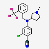 2-chloro-4-{[(3S)-1-methylpyrrolidin-3-yl][2-(trifluoromethyl)benzyl]amino}benzonitrile