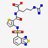 (S)-2-(3-(benzo[c][1,2,5]thiadiazole-4-sulfonamido)thiophene-2-carboxamido)-5-guanidinopentanoic acid