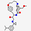 (4S)-4-[(1R)-1-hydroxy-2-({1-[3-(1-methylethyl)phenyl]cyclopropyl}amino)ethyl]-19-(methoxymethyl)-11-oxa-3,16-diazatricyclo[15.3.1.1~6,10~]docosa-1(21),6(22),7,9,17,19-hexaen-2-one