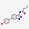 N-[6-(4-hydroxyphenyl)-1H-indazol-3-yl]butanamide