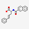 (2R,4E)-2-[(naphthalen-2-ylcarbonyl)amino]-5-phenylpent-4-enoic acid