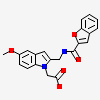 2-(2-((benzofuran-2-carboxamido)methyl)-5-methoxy-1H-indol-1-yl)acetic acid