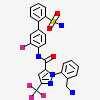 1-[2-(aminomethyl)phenyl]-n-(3-fluoro-2'-sulfamoylbiphenyl-4-yl)-3-(trifluoromethyl)-1h-pyrazole-5-carboxamide