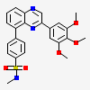 N-methyl-4-[3-(3,4,5-trimethoxyphenyl)quinoxalin-5-yl]benzenesulfonamide