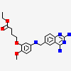 ethyl 4-(5-{[(2,4-diaminoquinazolin-6-yl)methyl]amino}-2-methoxyphenoxy)butanoate