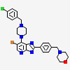 6-BROMO-7-[4-(4-CHLOROBENZYL)PIPERAZIN-1-YL]-2-[4-(MORPHOLIN-4-YLMETHYL)PHENYL]-3H-IMIDAZO[4,5-B]PYRIDINE