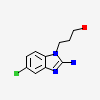 3-(2-amino-5-chloro-1H-benzimidazol-1-yl)propan-1-ol