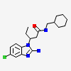 (3S)-3-(2-amino-5-chloro-1H-benzimidazol-1-yl)-N-(cyclohexylmethyl)pentanamide