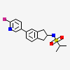 N-[(2s)-5-(6-fluoro-3-pyridinyl)-2,3-dihydro-1h-inden-2-yl]-2-propanesulfonamide