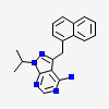 1-(1-methylethyl)-3-(naphthalen-1-ylmethyl)-1H-pyrazolo[3,4-d]pyrimidin-4-amine