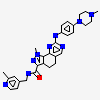 1-METHYL-8-{[4-(4-METHYLPIPERAZIN-1-YL)PHENYL]AMINO}-N-[(2-METHYLPYRIDIN-4-YL)METHYL]-4,5-DIHYDRO-1H-PYRAZOLO[4,3-H]QUINAZOLINE-3-CARBOXAMIDE