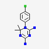 1-(4-chlorophenyl)-6,6-dimethyl-1,6-dihydro-1,3,5-triazine-2,4-diamine